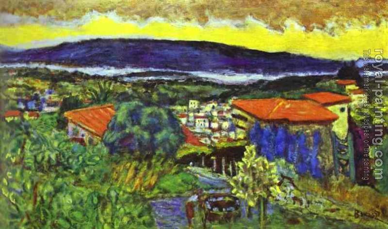 Pierre Bonnard : Red Roofs in Cannet